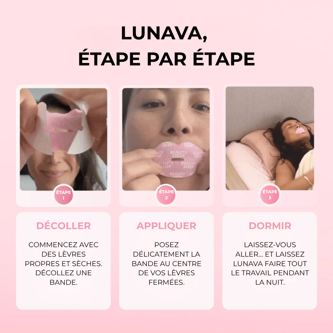 Bandes Buccales Lunava